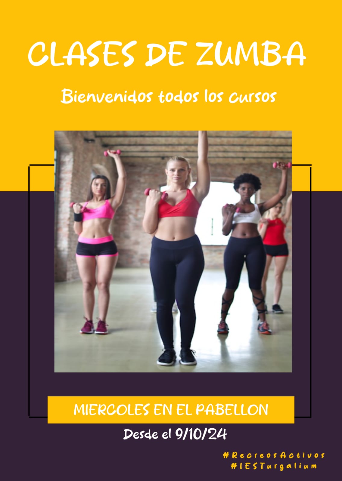 ZUMBA RECREOS ACTIVOS